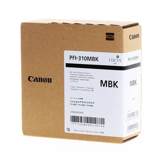 Canon PFI-310 Mbk